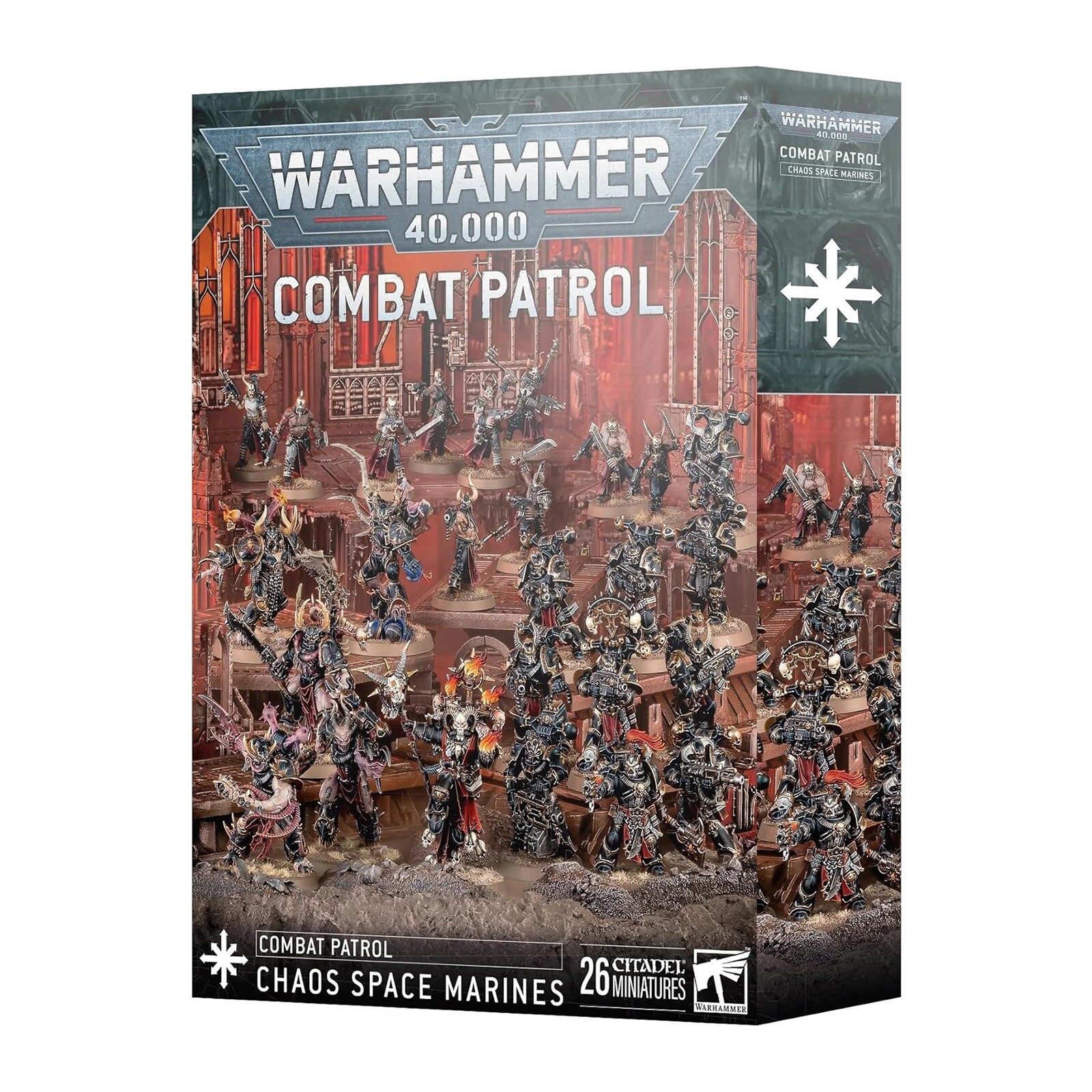 Новый строительный набор космических десантников Хаоса боевого патруля Warhammer 40,000 В НАЛИЧИИ