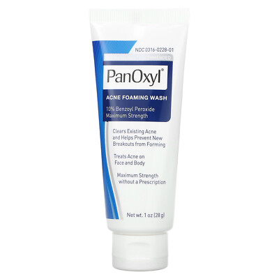 Acne Foaming Wash, Maximum Strength, 1 oz (28 g)