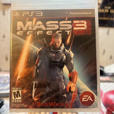 Brand New Sealed Mass Effect 3 (PS3, Playstation 3)
