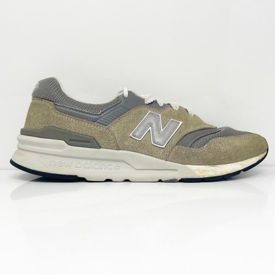 New Balance Mens 997 V4 CM997HC4 Серая повседневная обувь Кроссовки Размер 8.5 D