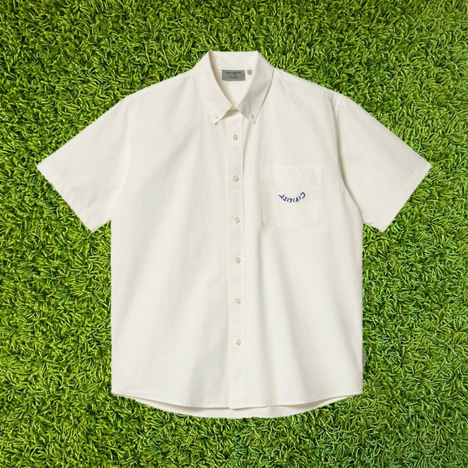 Carhartt WIP X Civilist Logo Pocket Shirt Wax Blue (2021