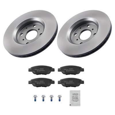 Bremsenset Bremsscheiben Bremsbeläge Vorne For Citroën C1 Peugeot 107 108 Toyota