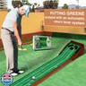 GOTOSOBAY Putting Green Indoor,Golf Putting mat with Auto Ball Return – Premium Golf Putting Mat for Home, Office, or Outdoors – Golf Gift for Men and Women, Practice Anywhere