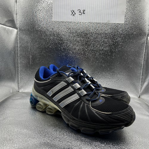2008 RARE ADIDAS BOUNCE NEO STAR LOW BLACK SILVER / blue