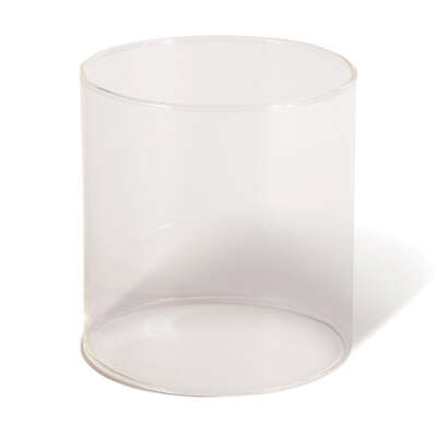 Lantern Clear Brilliant Glass Globes Heat Resistant Fits Double Mantle Propane
