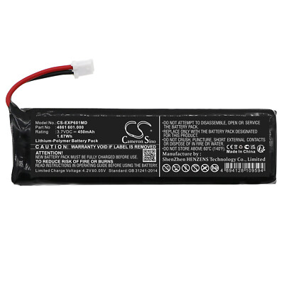 450mAh Battery for Eppendorf Xplorer,Xplorer Plus P/N: 4861 601.000