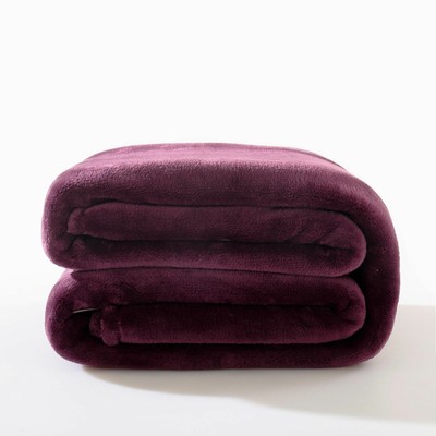 Reafort Ultra Soft Flannel Fleece Royal Plush Velvet All Season Blanket