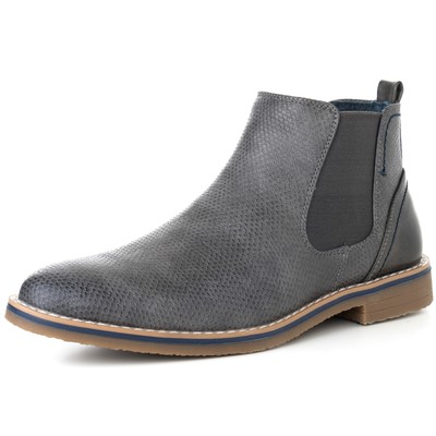 Snakeskin Ankle Boot Genuine Leather Lined