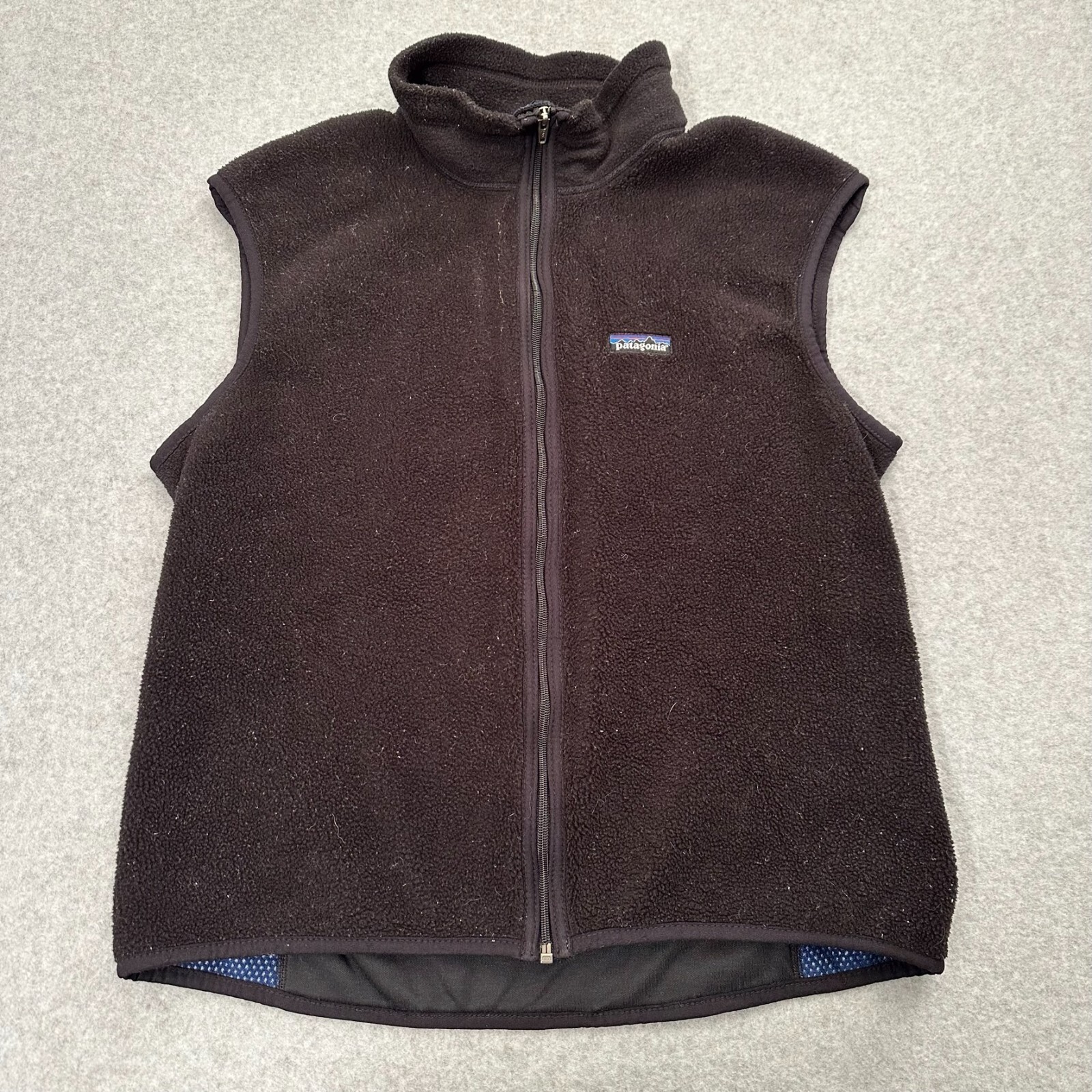 Vintage Patagonia Women's Black Full Zip PEF Fleece Vest Vintage Patagonia Women's Black Full Zip PEF Fleece Vest