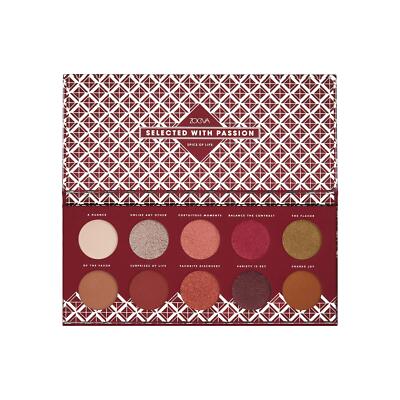 ZOEVA Spice of Life Eyeshadow Palette - 10 Highly-Pigmented Eye Shadows, Neutral