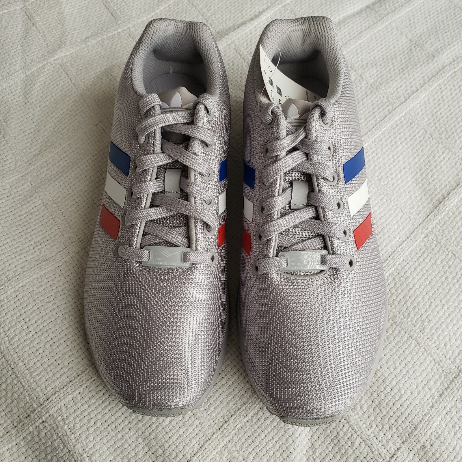 adidas torsion grey and white