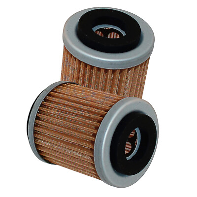 2 Pack Oil Filter for Yamaha Terra Pro 350 YFP350 Kodiak 400 YFM400 4WD 88 93-99