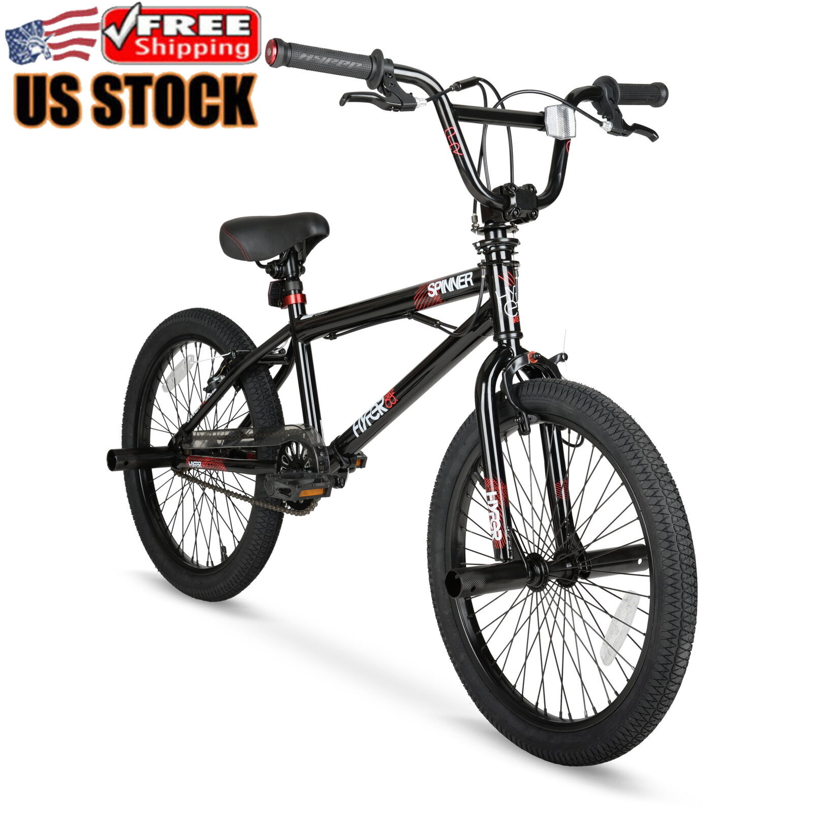 20 In Boys Kids BMX Bike Sturdy Steel Frame Multisurface Tir