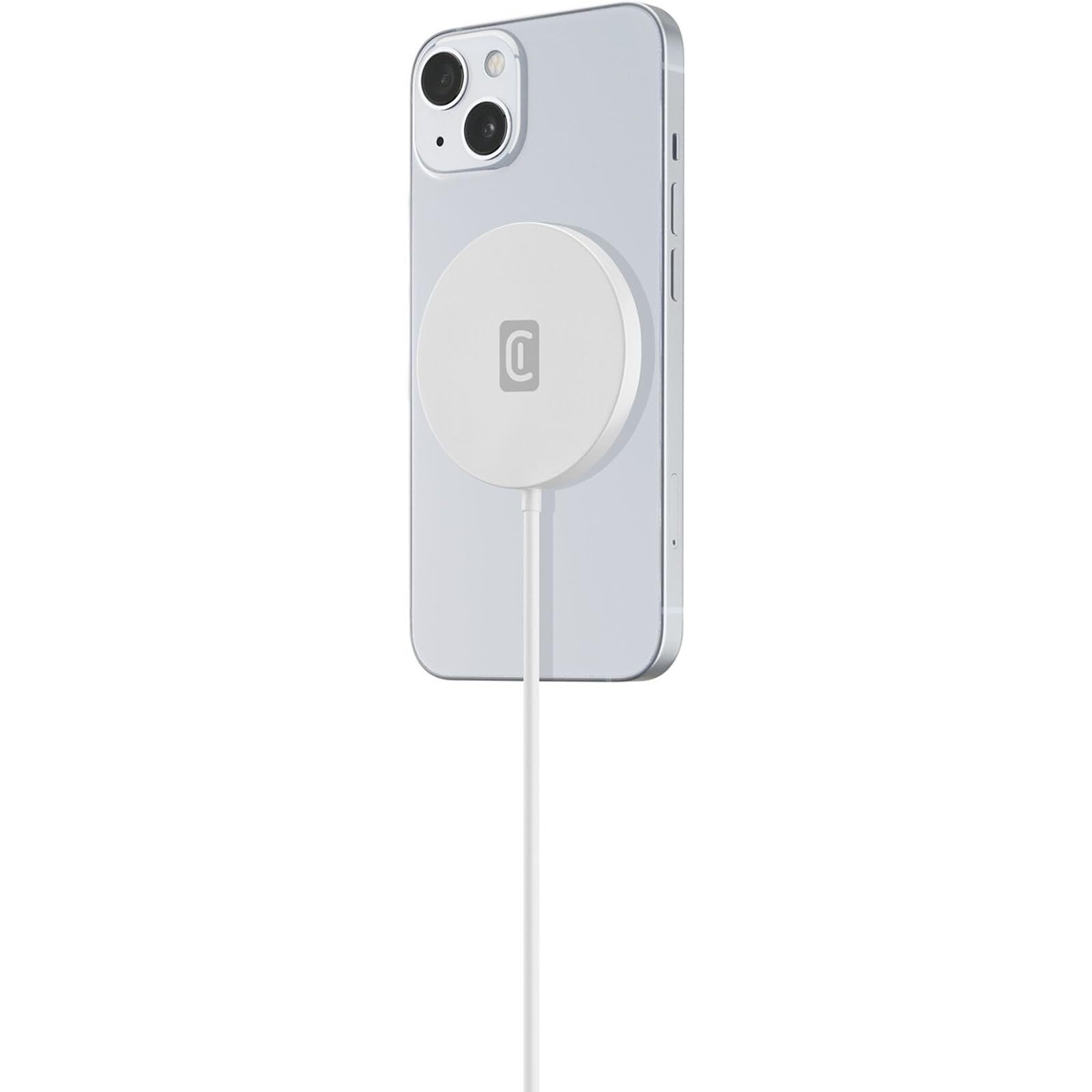 Cellularline Ladegerät Magnetische kabellose Ladestation für iPhone Mag-Safe