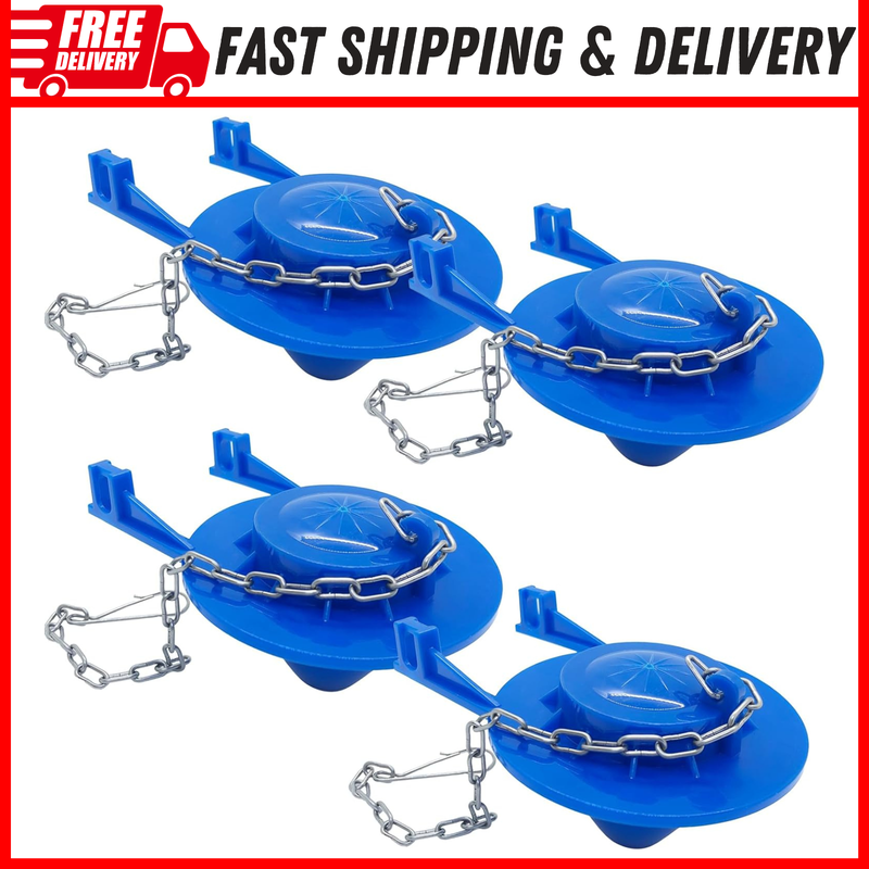 Fill Valve Flapper Replacement Kit - 2 Inch Size, Toilet Fill