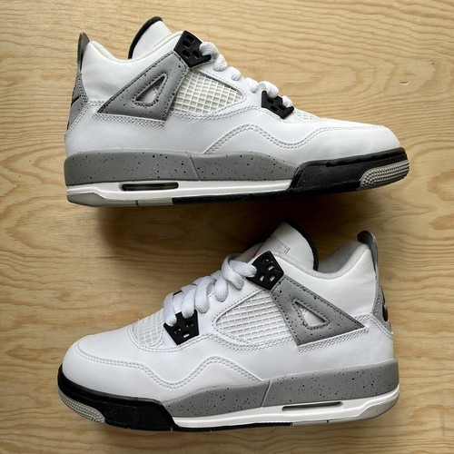 靴 Nike AirJordan 4 Retro \"White Cement\" Air Jordan 4 Retro 