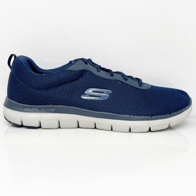 

Skechers Mens Flex Advantage 2 52125 Синие кроссовки Кроссовки Размер 12, Синий, Flex Advantage 2