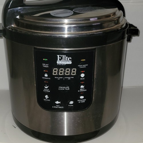 Elite Platinum 10 Qt Pressure Cooker Elite Platinum Pressure Cooker 10 Qt