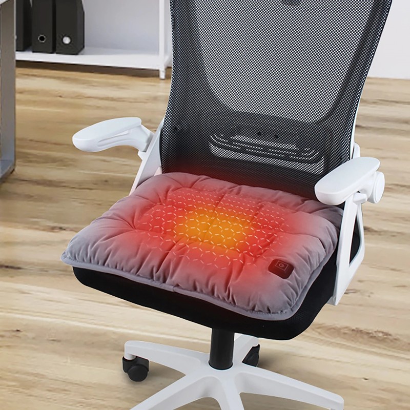 45cm Electric Heated Seat Cushion Chair Pad Pet Cat Dog Warmer Adjustable Temp