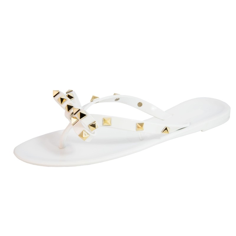 women's valentino flip flops