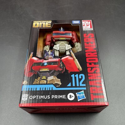 Transformers One Studio Series 112 Deluxe Class Optimus Prime NEW Free shipping