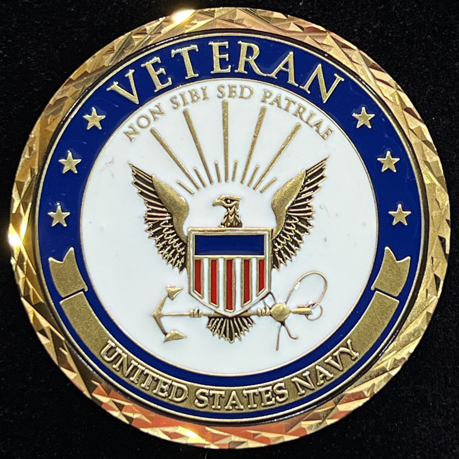 United States Navy Veteran USN 1.75' Challenge Coin | eBay
