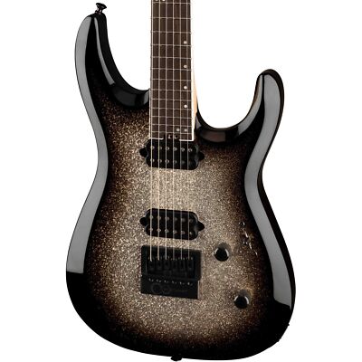 Jackson Pro Plus Series DK Modern EVTN6 Electric Guitar, Silver Sparkle