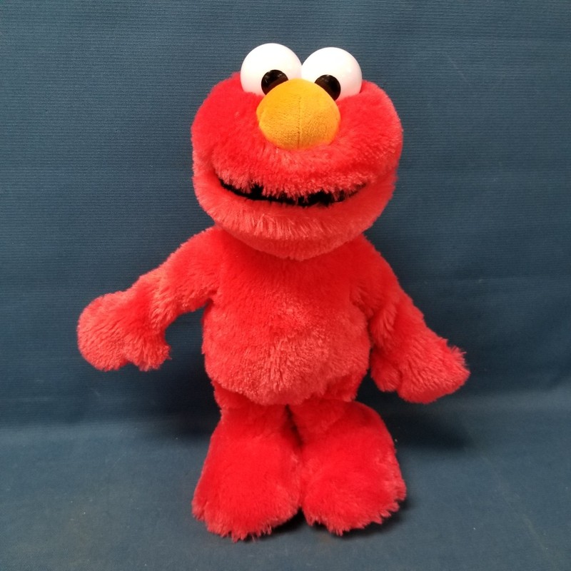 Sesame Street Elmo Slide Dancing Plush Toy Spanish & English