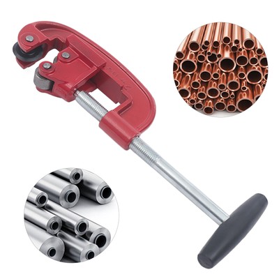 Pipe Tube Cutter 2-inch Copper Aluminum PVC Plumbing Pipe Tube Cutting Tool Red
