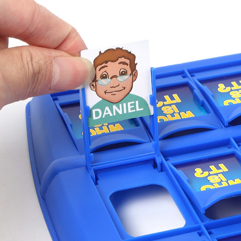 Who I Am Board Game Guess Who I Am Puzzle Game Guessing Game with 96Pcs