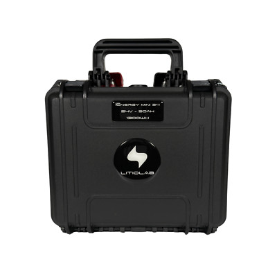 LitioLab iEnergy Mini 24 - 24v  50Ah  1300Wh Batteria Litio Portatile