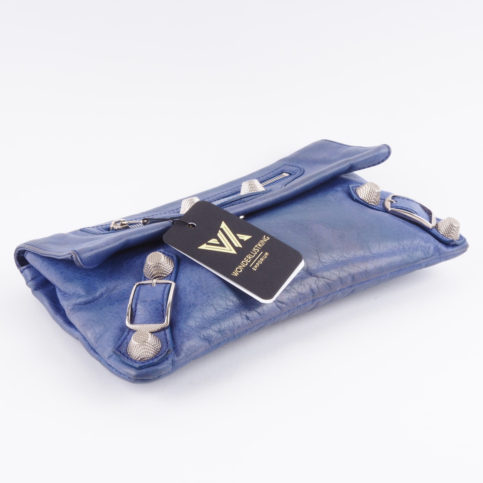BALENCIAGA 186182 City Giant Envelope Clutch Luxury Lambskin