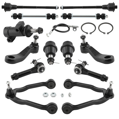 13x Front Control Arms Ball Joints for Chevy Silverado Tahoe GMC Sierra 1500 4WD