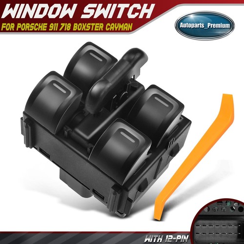 Center Power Window Switch for Jeep Wrangler JK JL 2012-2018 4 Door 68156217AA