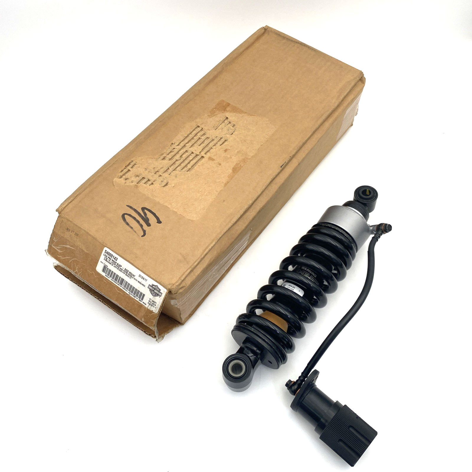 oem Harley 54000143 Low Profile Adjustable Side Mount Mono Shock