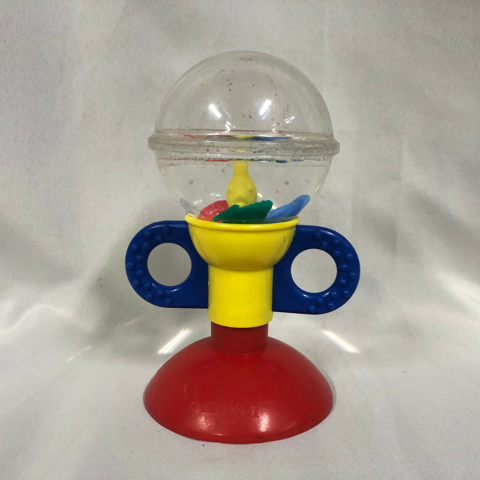 Vintage 1994 Kids Ii Suction Baby Infant Toy High Chair/Stroller Tray Fish Bowl