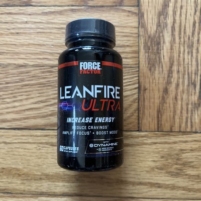 Force Factor LeanFire Ultra, Hardcore Thermogenic Fat Burner and Energy Complex 