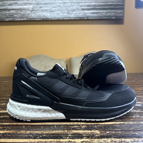 ADIDAS Nebzed Super Boost Shoes Black White GX3140 Running