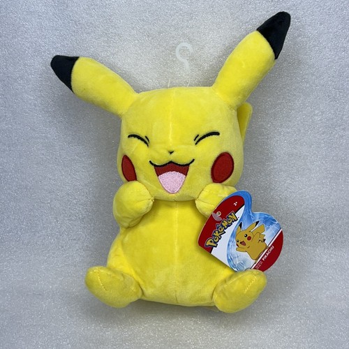 キャラクターグッズ Crystalized Pikachu Plush Pikachu Plush Happy Closed Eyes Pokemon Official WCT Wicked