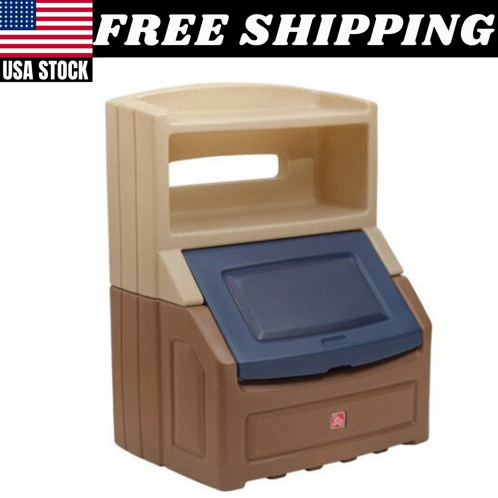 step 2 storage bin organizer