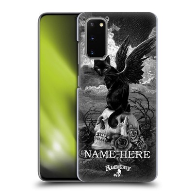 CUSTOM ALCHEMY GOTHIC NAME AND INITIAL HARD BACK CASE FOR SAMSUNG PHONES 1