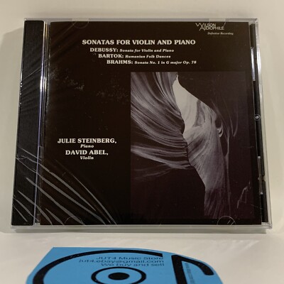 Steinberg/Abel - Sonatas for Violin and Piano - Wilson Audiophile CD SEALED