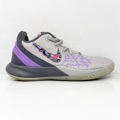 

Nike Boys Kyrie Flytrap II AQ3412-003 Серые баскетбольные кроссовки, размер 4Y, Серый, Kyrie Flytrap II