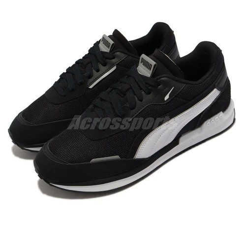 

Мужская повседневная обувь унисекс Puma City Rider BW Black White 382046-01, Черный, City Rider B-w