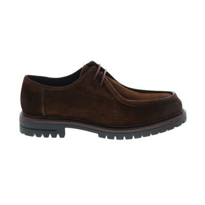 

Мужские коричневые замшевые оксфорды Bruno Magli Hopper MB1HPRD1 с простым носком 7, Коричневый, Bruno Magli Hopper