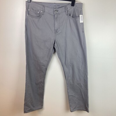 NWT Old Navy Straight Gray Jeans Pants Mens Size 38X30