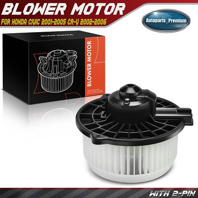 A/C HVAC Heater Blower Motor for Honda CR-V 2002-2006 Civic 01-05 Element 03-11