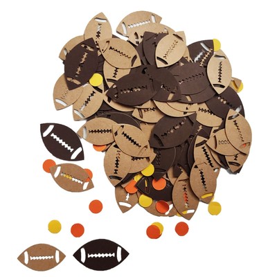 200pcs Football Confetti Sport Table Confetti Football Themed Baby Shower Bir...