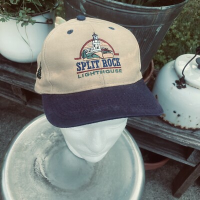 Split Rock Lighthouse Souvenir Cap, Adjustable