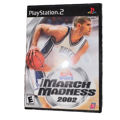 NCAA March Madness 2002 PS2 (Brand New Factory Sealed ) Playstation 2
